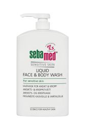 SEBAMED LIQUID FACE&BODY WASH PESUNESTE PUMPPUPULLO 1000 ML